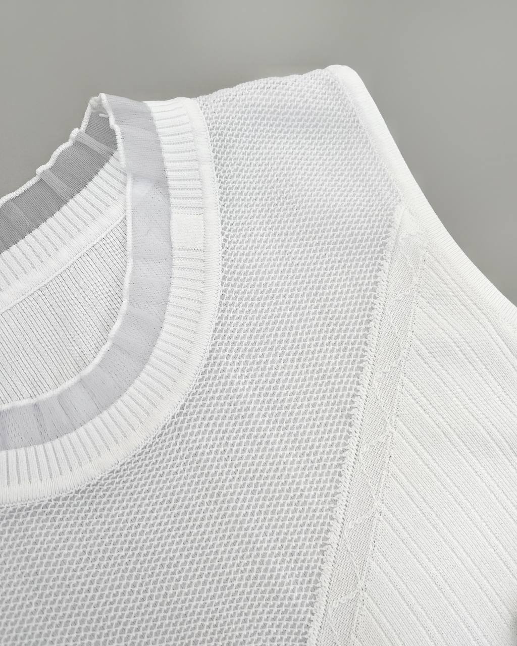 تاپ بافت یقه چین کد 4134