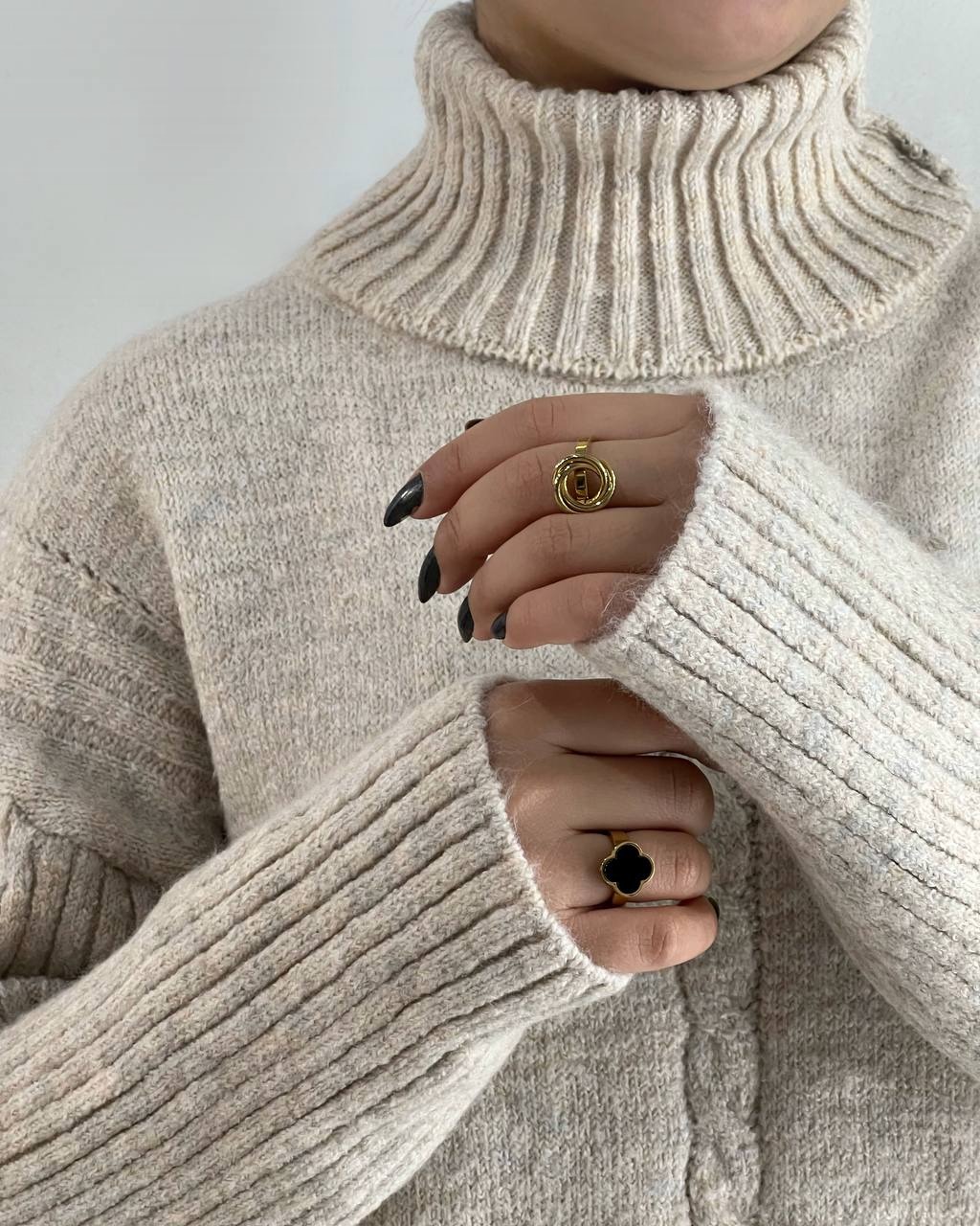 ست پلیور و شلوار بافت کد 4135