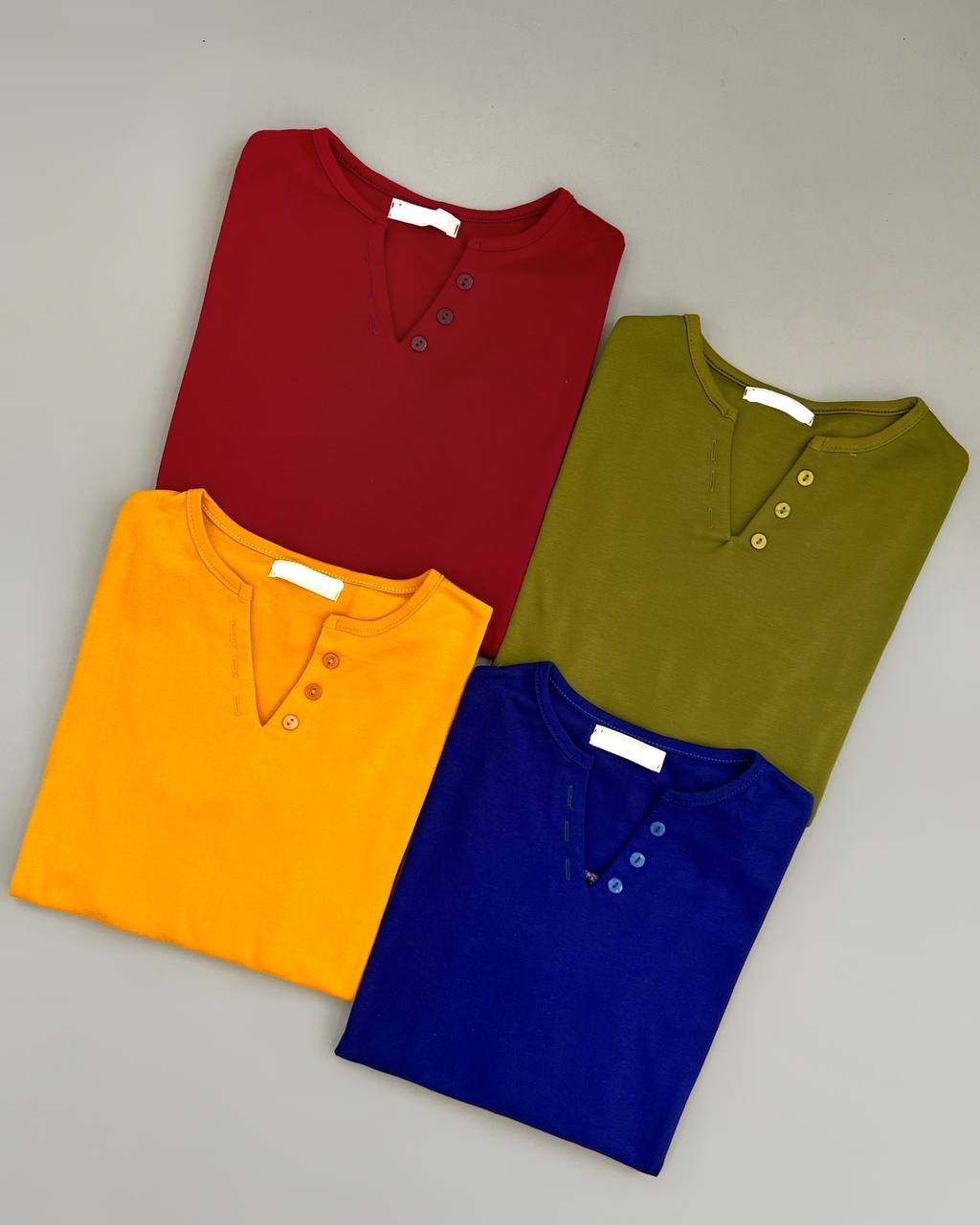 بلوز آستین بلند 7 رنگ کد 4137