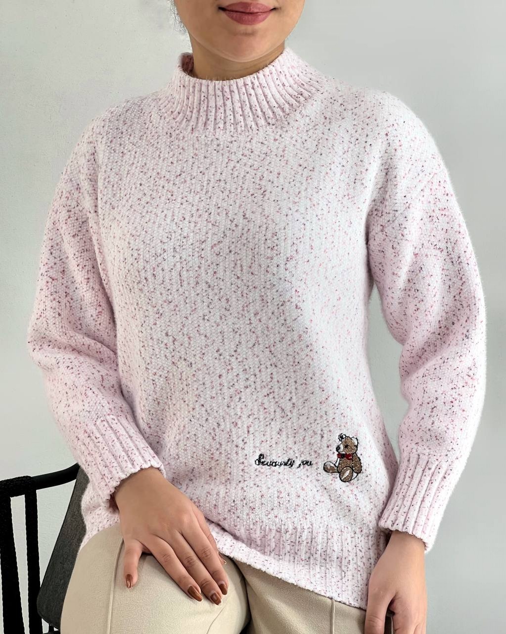 پلیور بافت گرم بالا 3 کد 4138