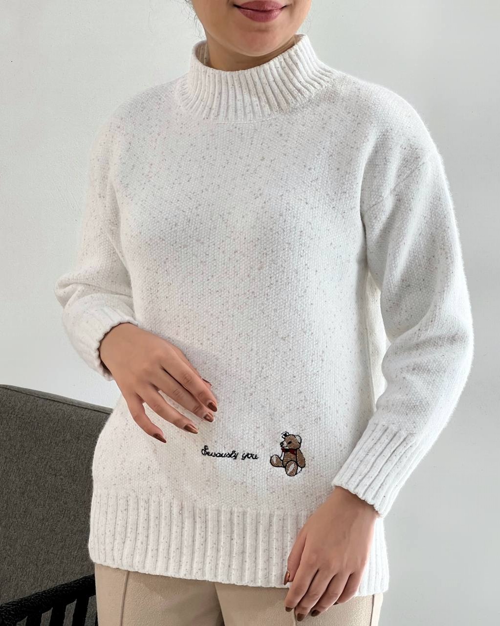 پلیور بافت گرم بالا 3 کد 4138