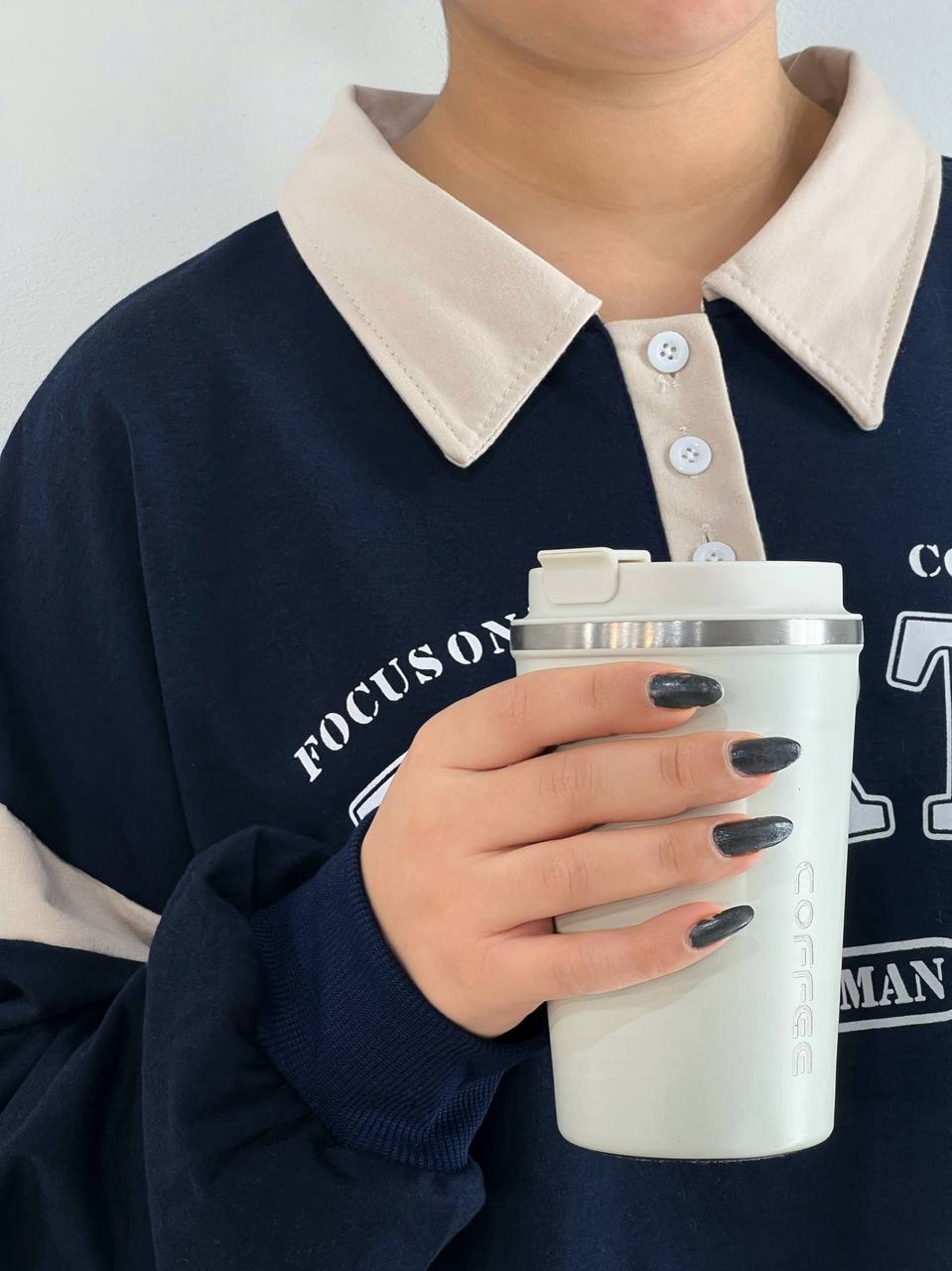 بلوز دورس یقه دار کد 4142