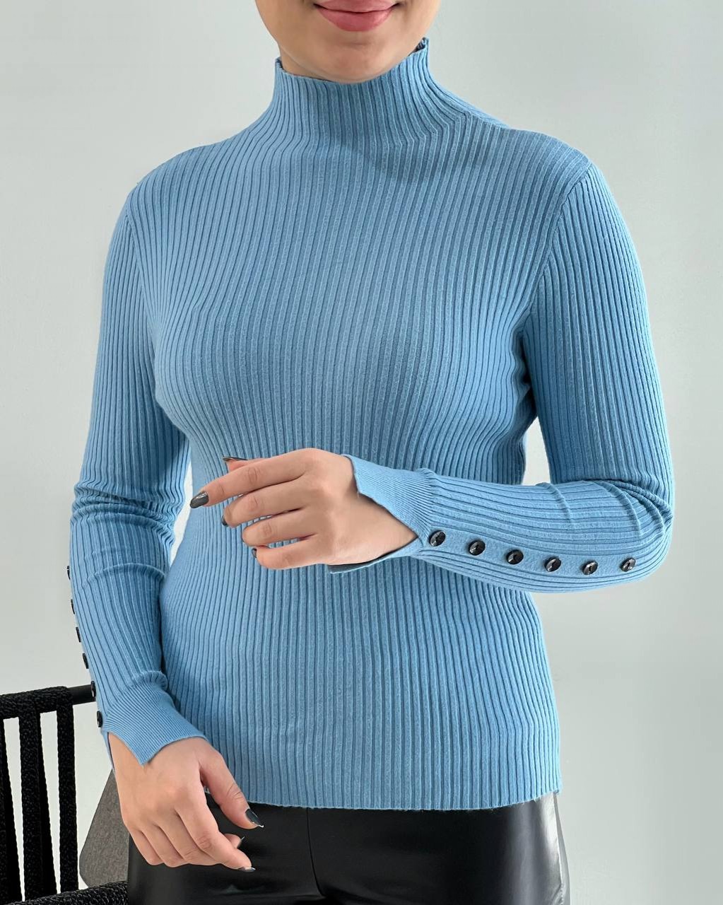 پلیور بافت کبریتی لطیف کد 4147