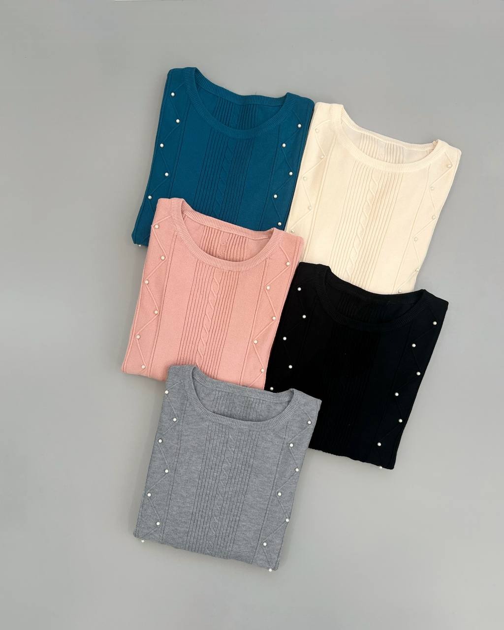 پلیور بافت گپ مروارید کد 4148