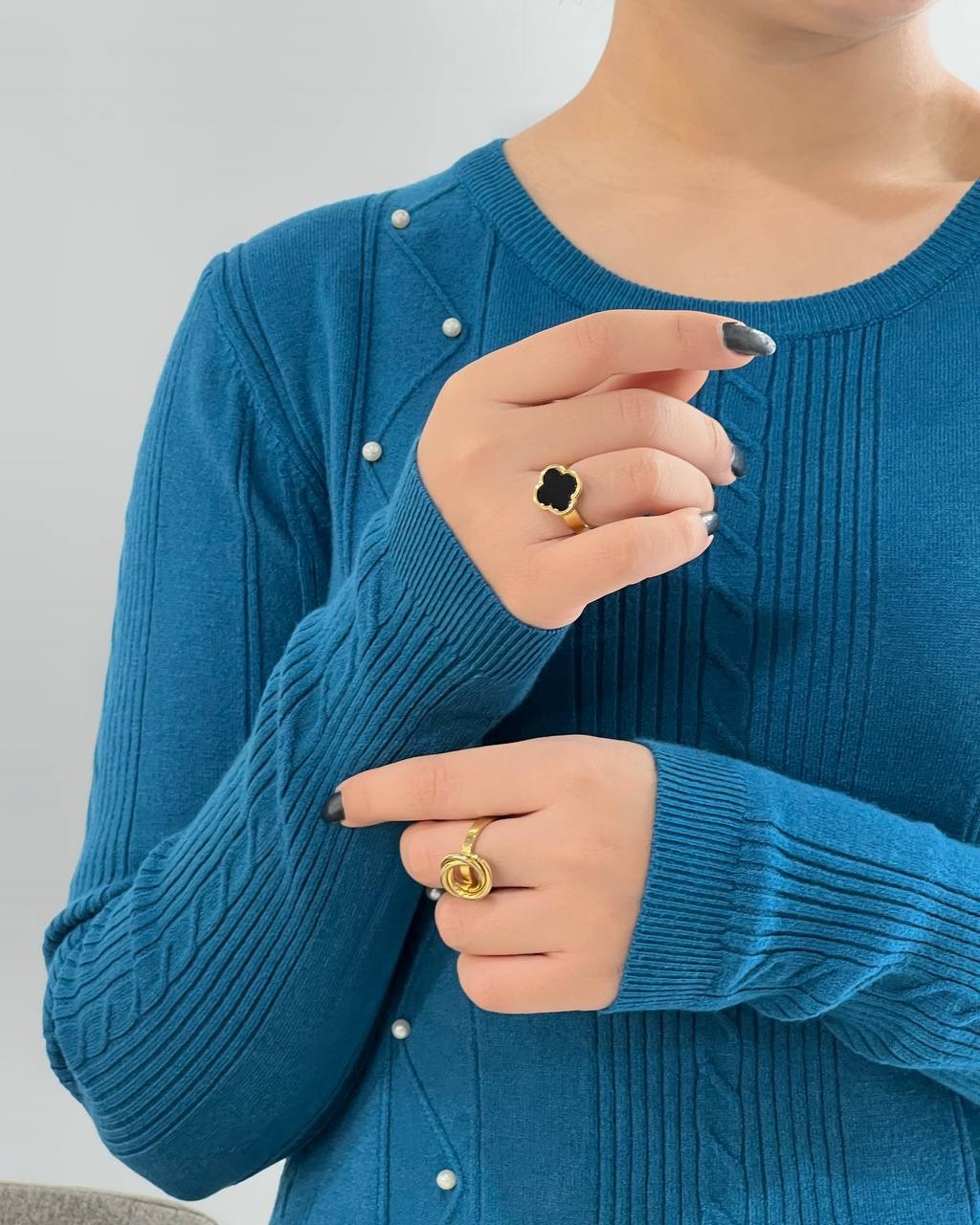 پلیور بافت گپ مروارید کد 4148