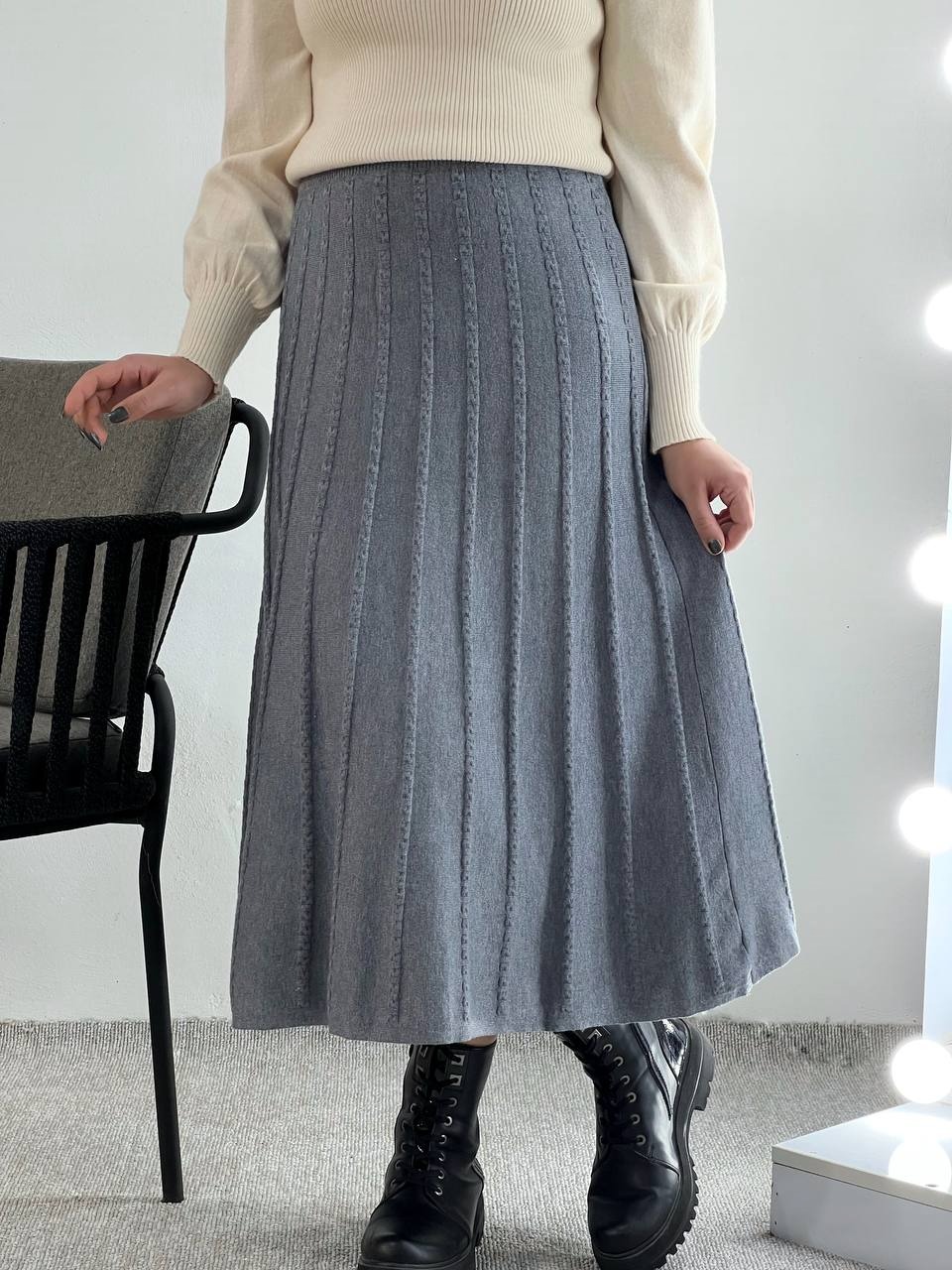 دامن بافت میدی کد 4150