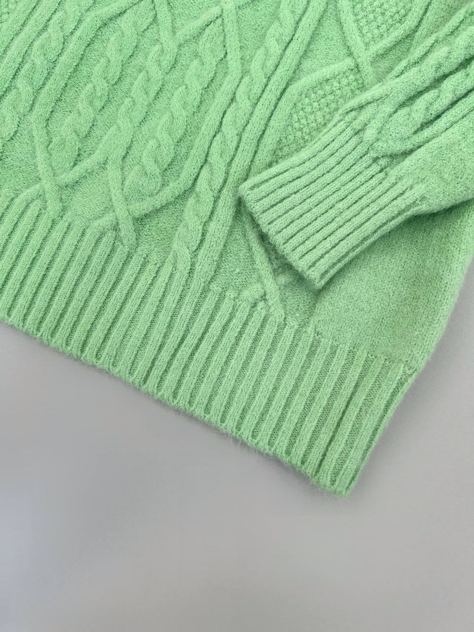 پلیور بافت زنجیری 6 رنگ کد 4156