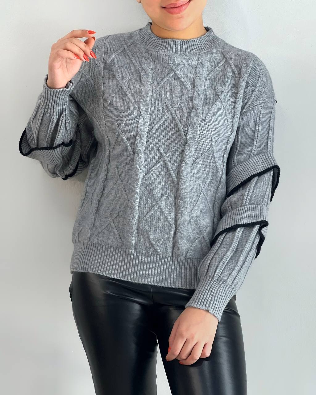 پلیور بافت پاپیون کد 4167