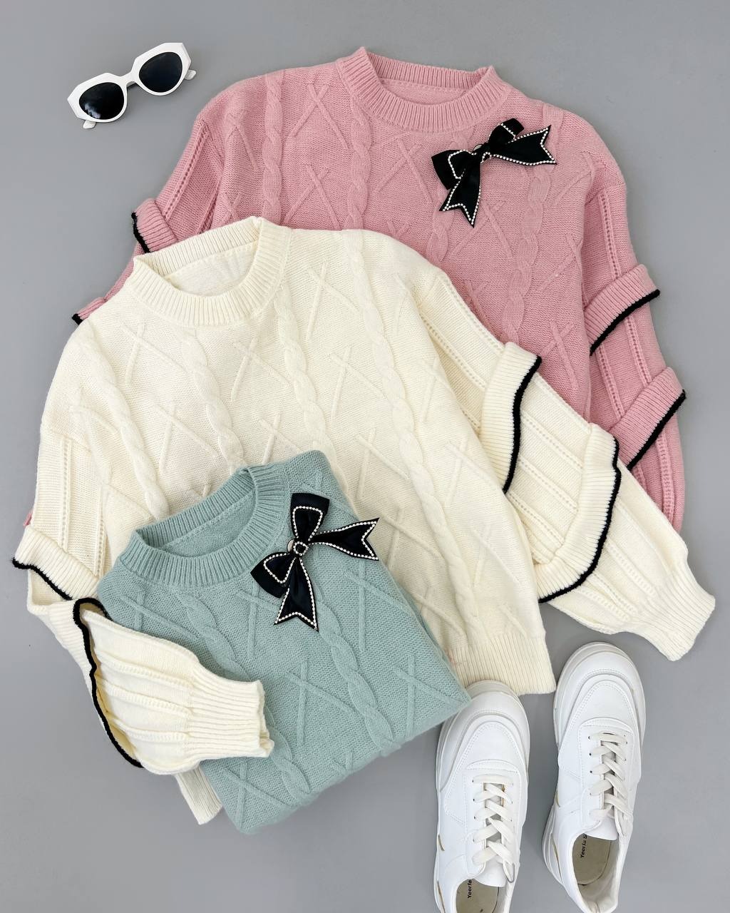 پلیور بافت پاپیون کد 4167