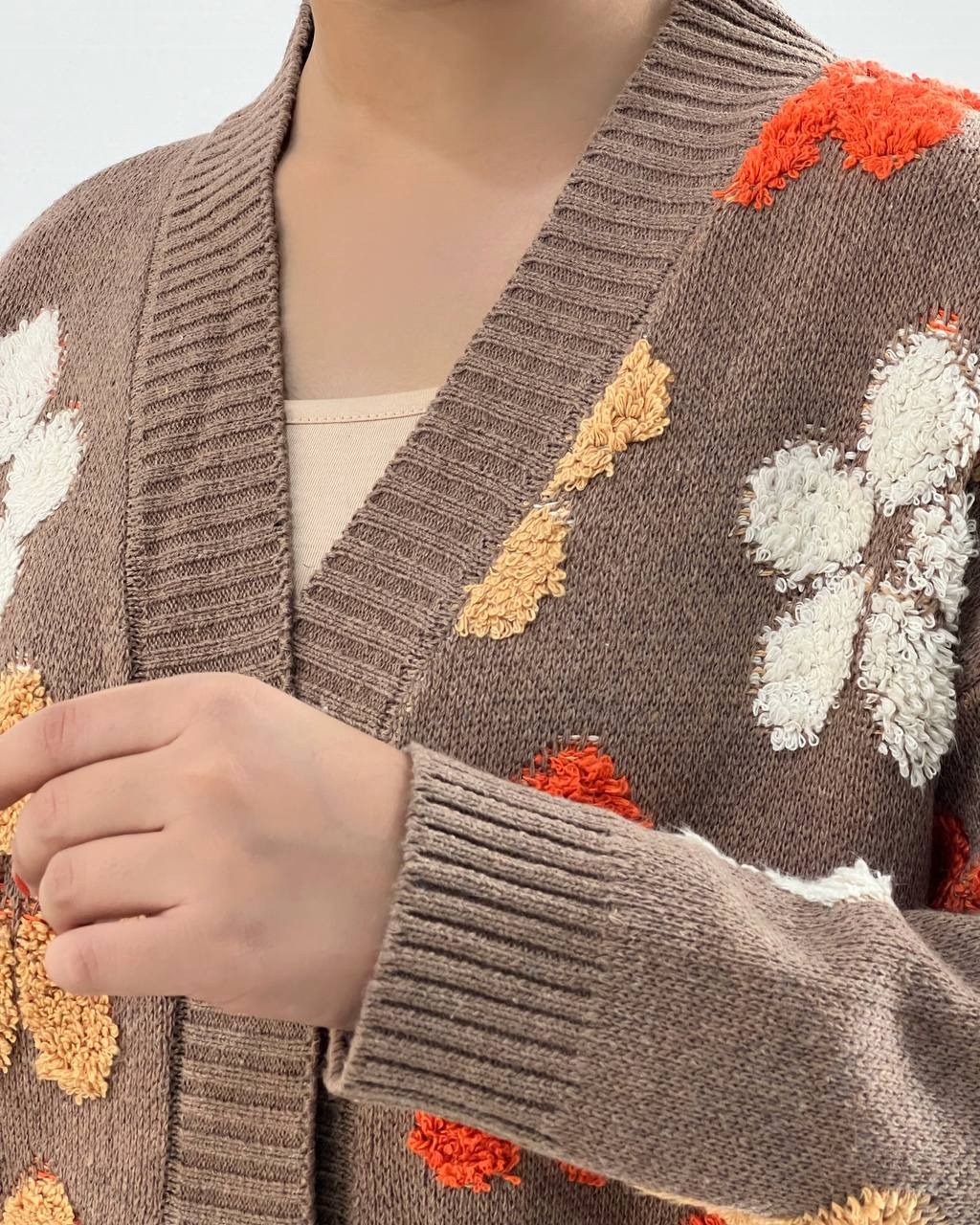 رویی بافت جلو دکمه کد 4169