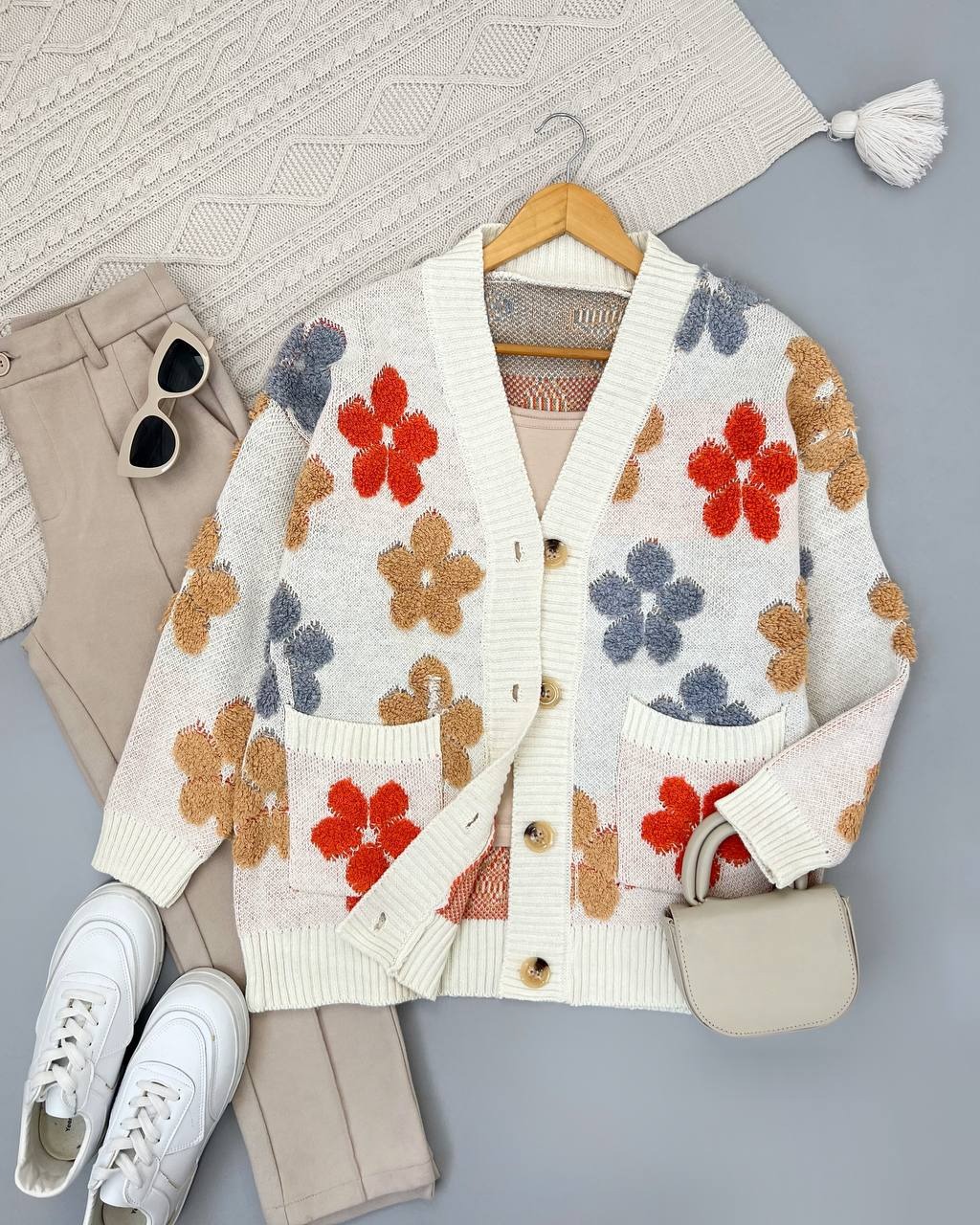 رویی بافت جلو دکمه کد 4169