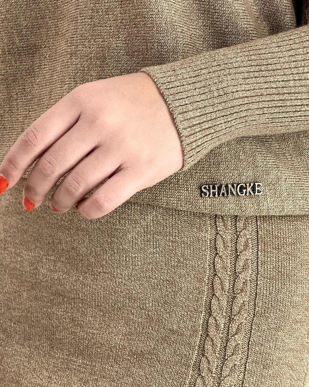 ست پلیور و دامن بافت کد 4174