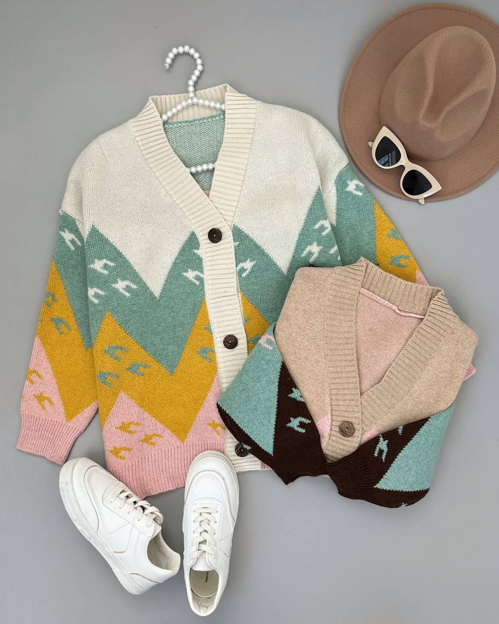 رویی بافت جلو دکمه کد 4176