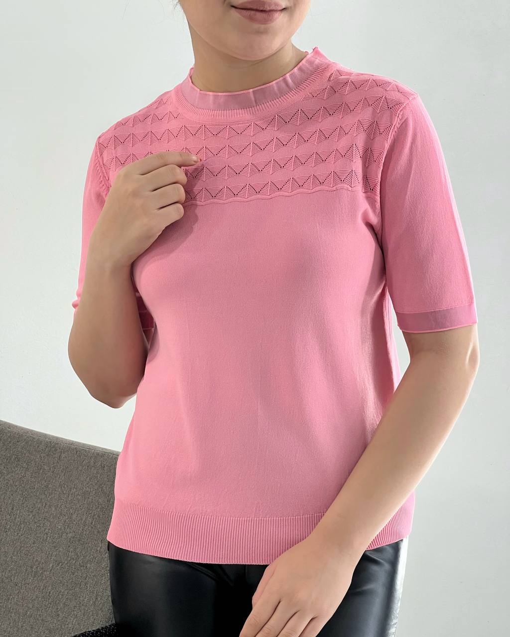 بلوز بافت سه رنگ کد 4186