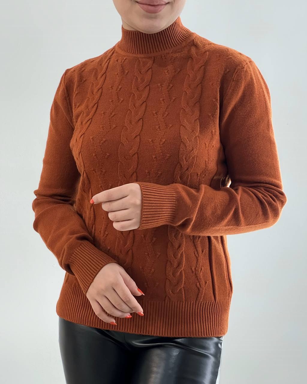 پلیور بافت یقه سه سانت 6 رنگ کد 4190