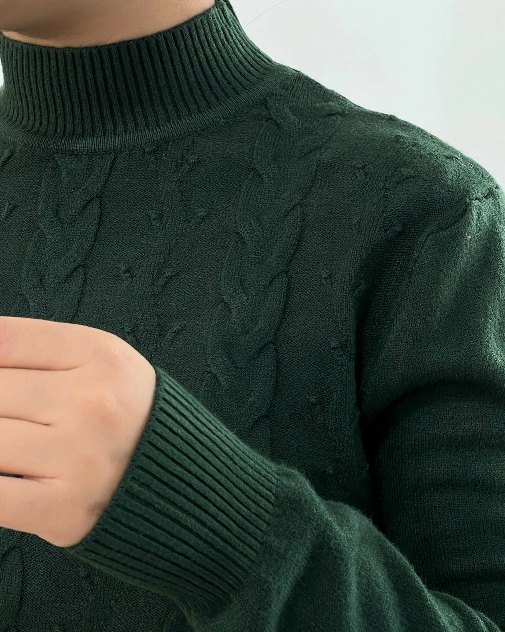 پلیور بافت یقه سه سانت 6 رنگ کد 4190