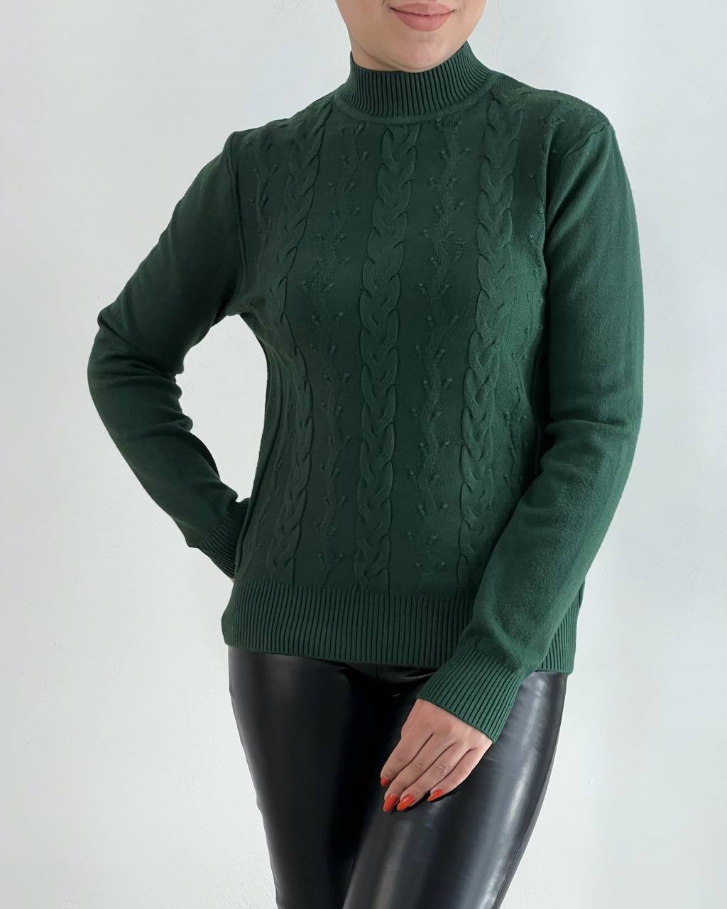 پلیور بافت یقه سه سانت 6 رنگ کد 4190