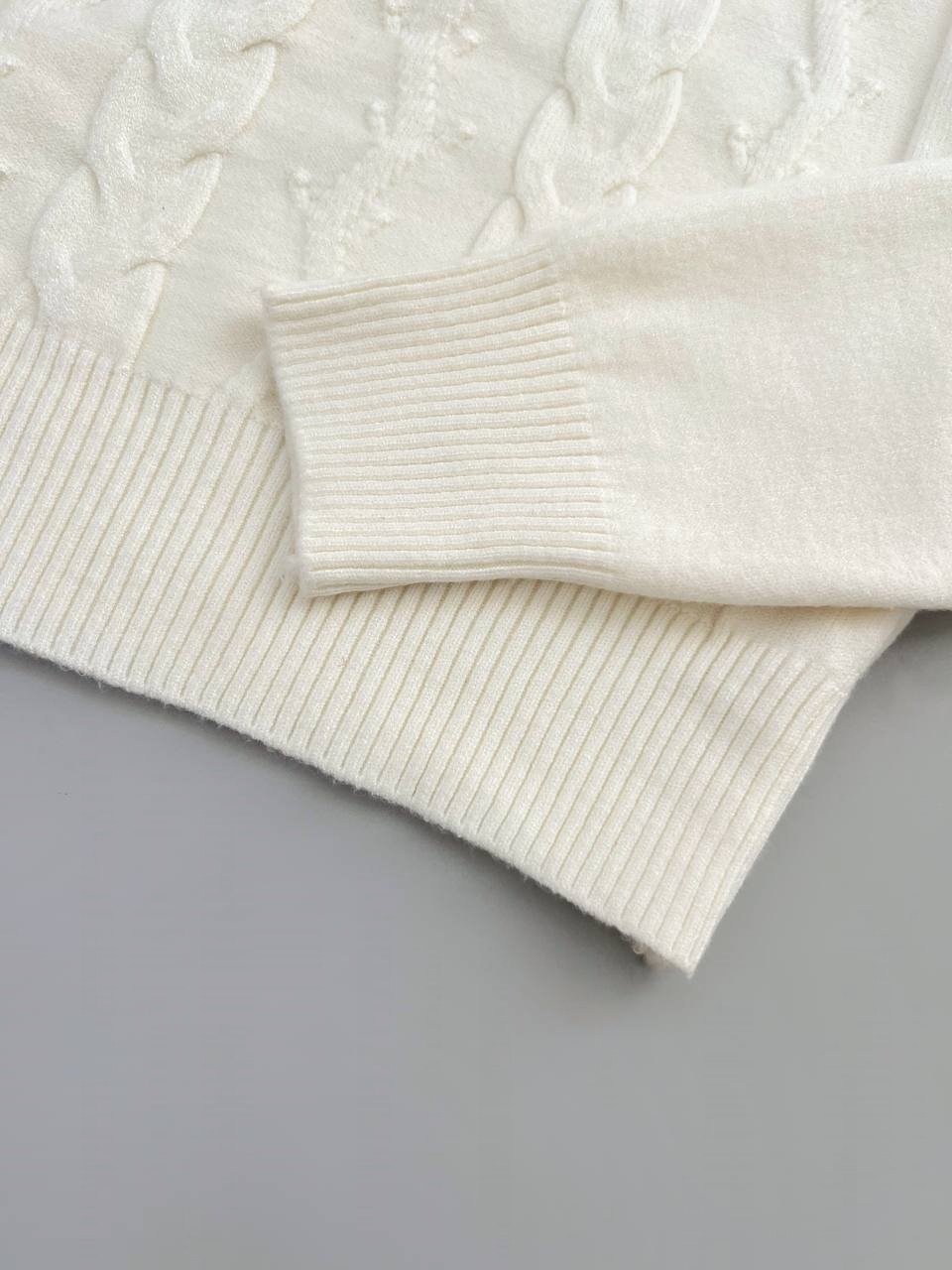 پلیور بافت یقه سه سانت 6 رنگ کد 4190