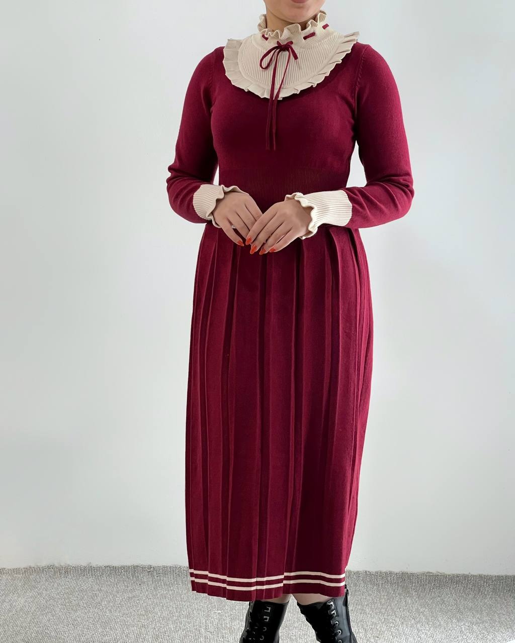 پیراهن بافت بلند کد 4192