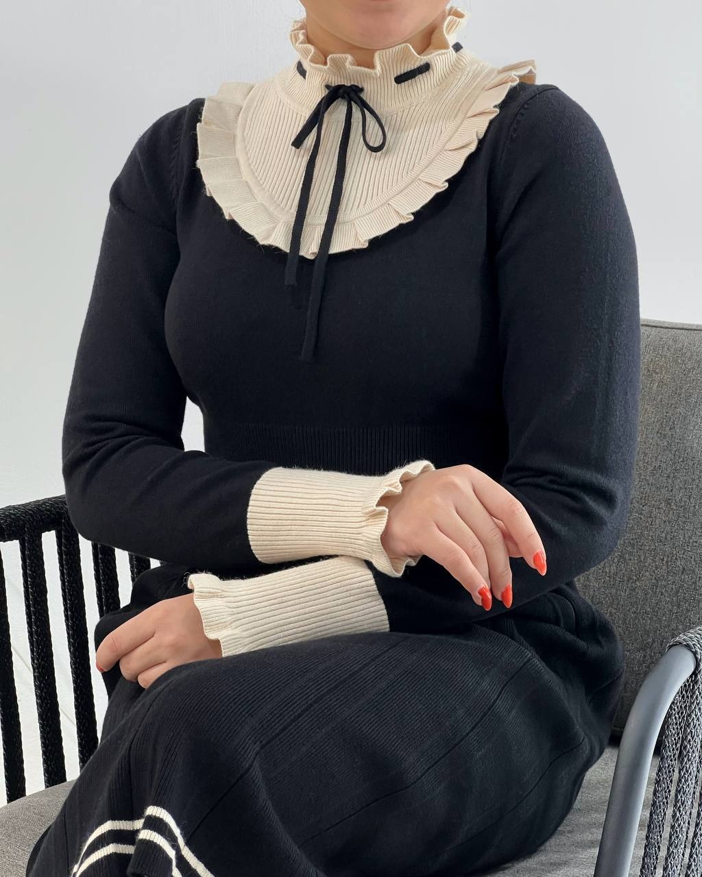 پیراهن بافت بلند کد 4192