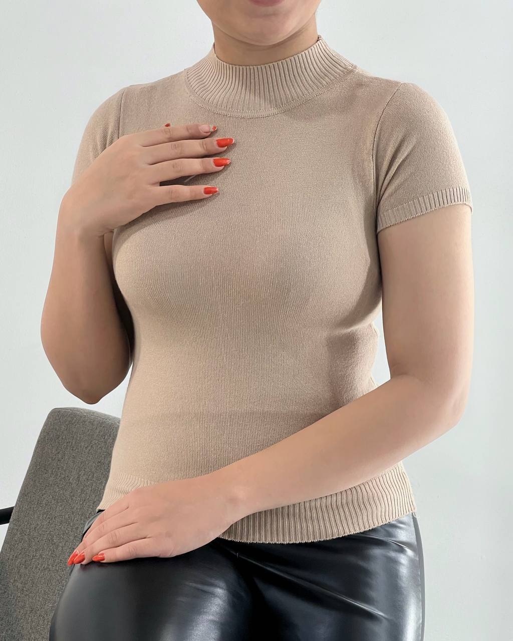 بلوز بافت 5 رنگ کد 4193