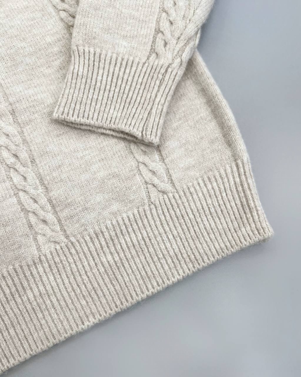 پلیور بافت یقه گرد سه رنگ کد 4197