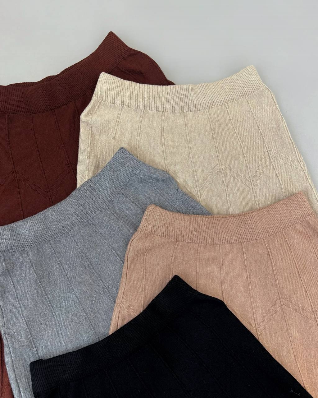 دامن بافت 5 رنگ کد 4199