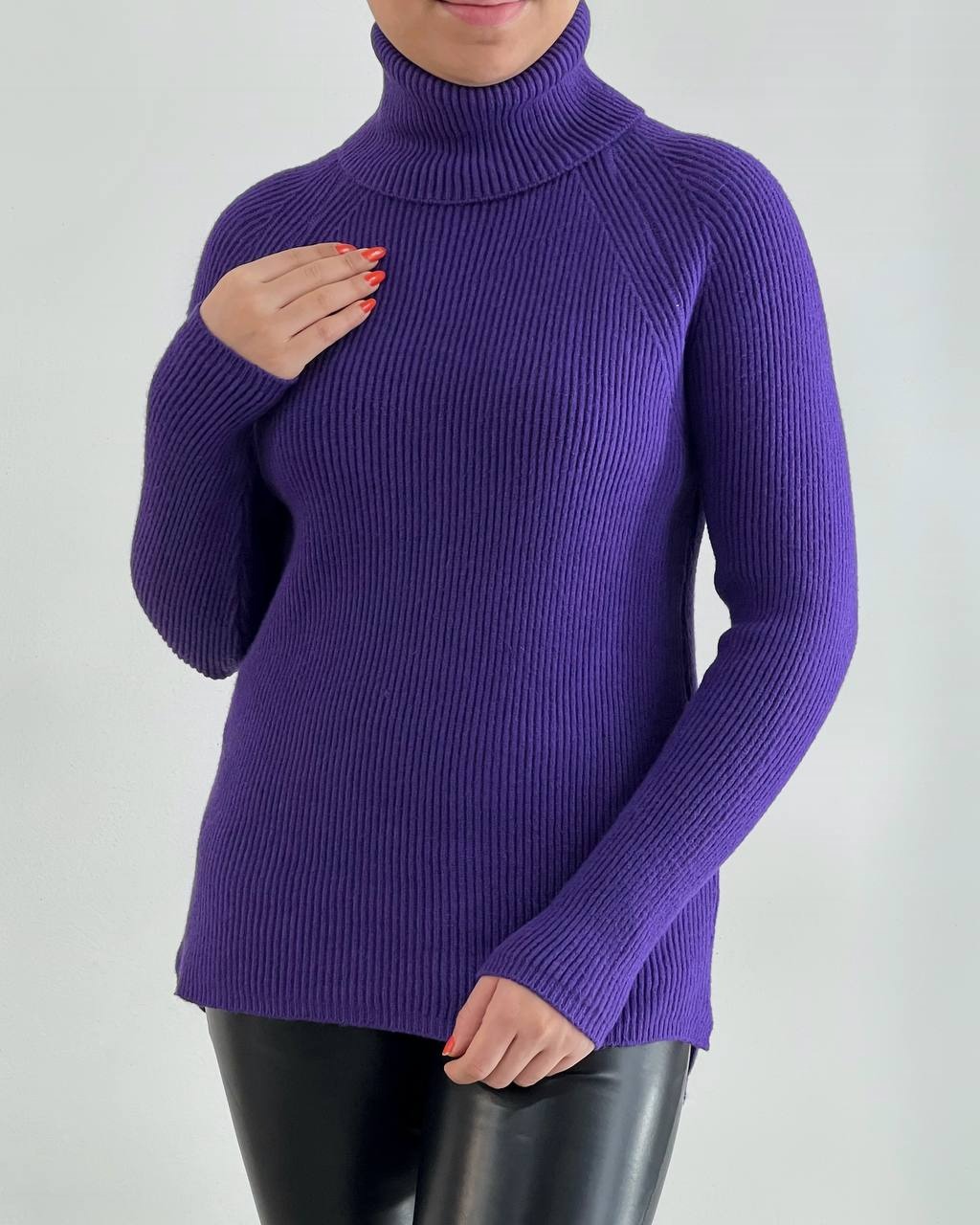 پلیور بافت یقه اسکی کد کد 4202