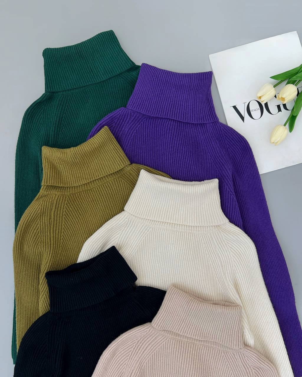 پلیور بافت یقه اسکی کد کد 4202