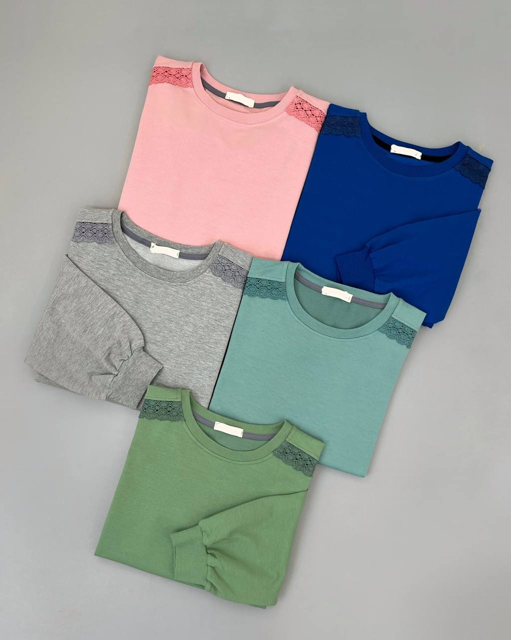 بلوز دورس سرشانه دانتل ساده کد 4204