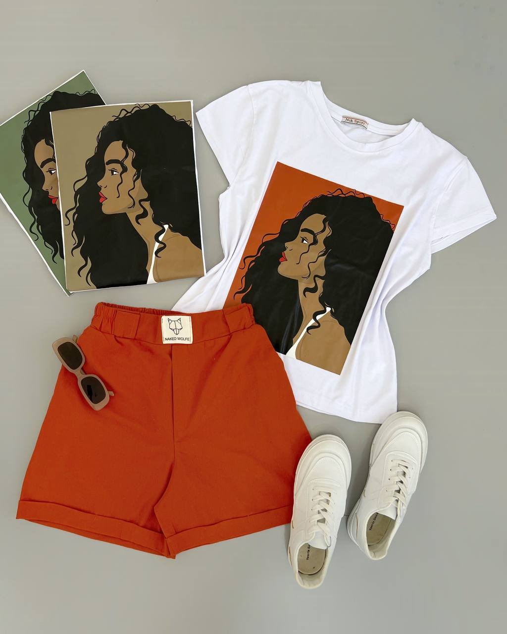 ست تیشرت و شلوارک کد 4206