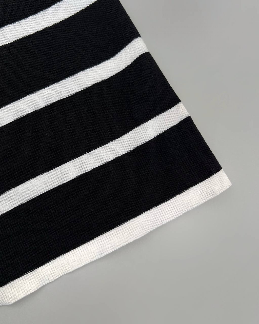 تاپ بافت راه راه تکرنگ کد 4208