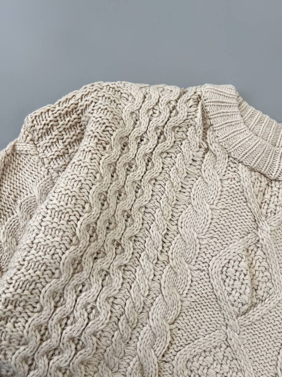 پلیور بافت دورنگ لش کد 4211