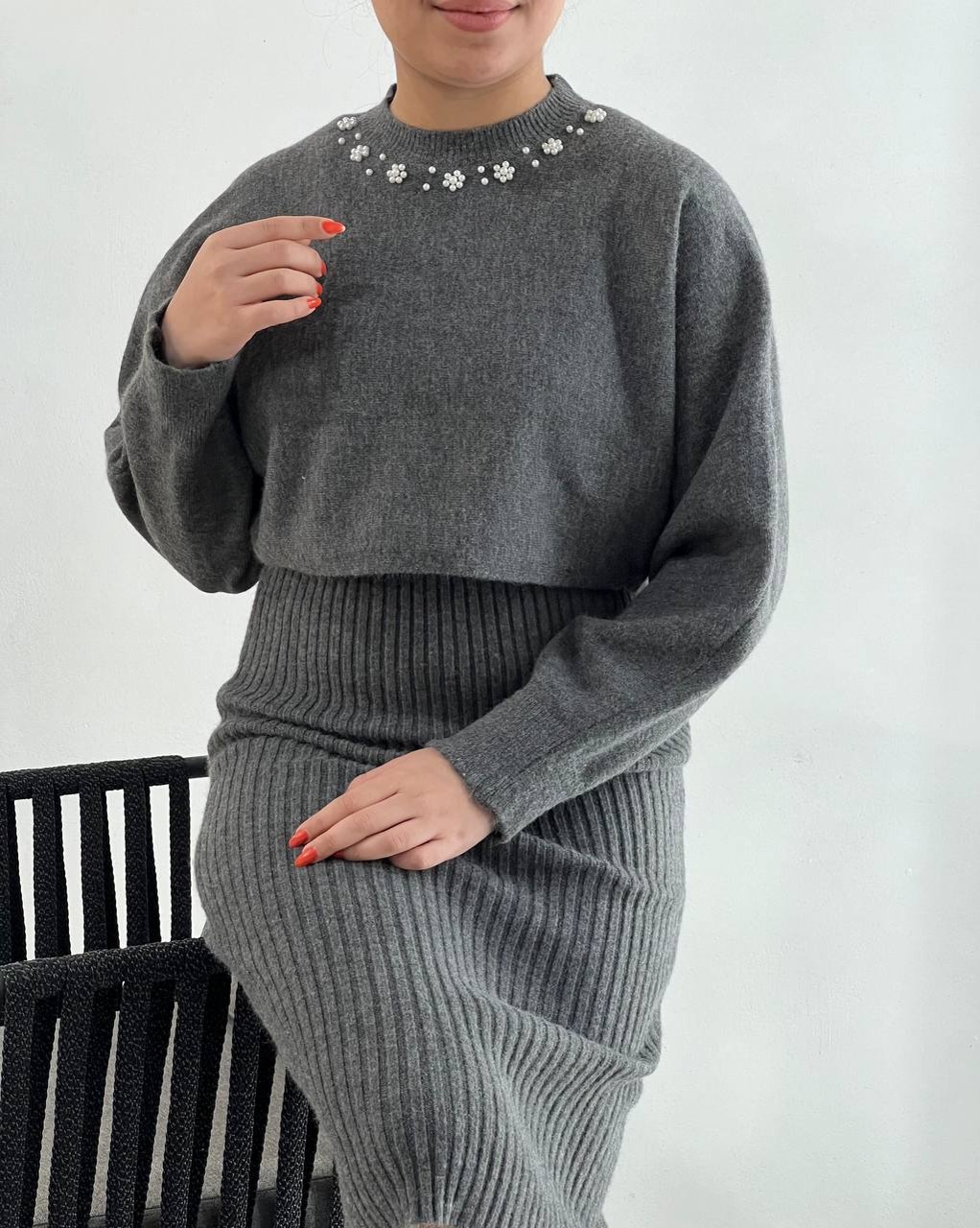 ست دو تیکه سارافن + رویی کد 4212