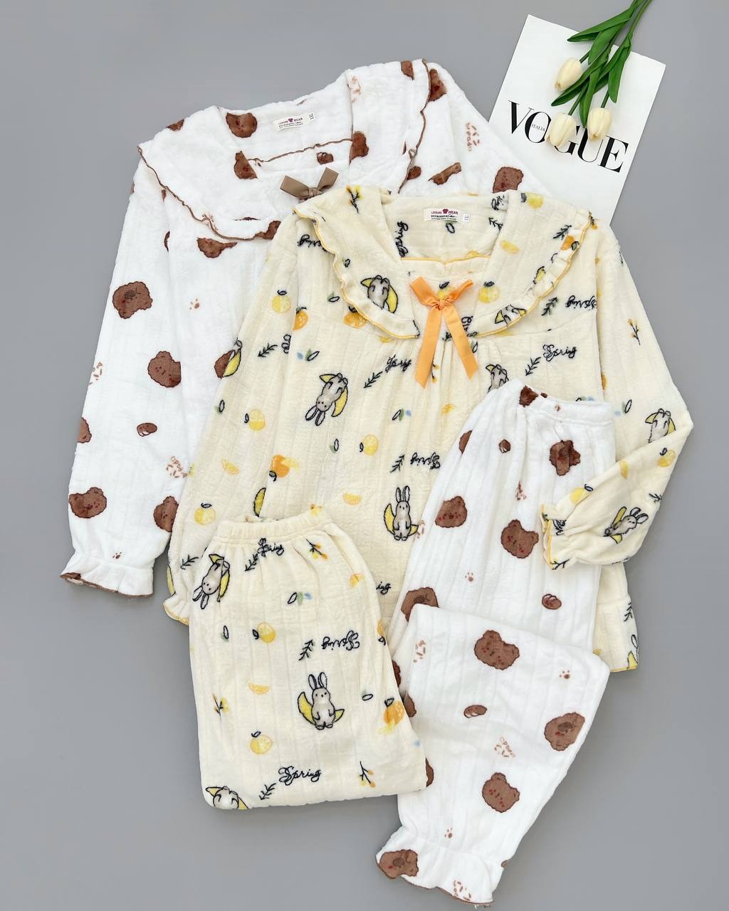 ست بلوز و شلوار تدی کد 4213