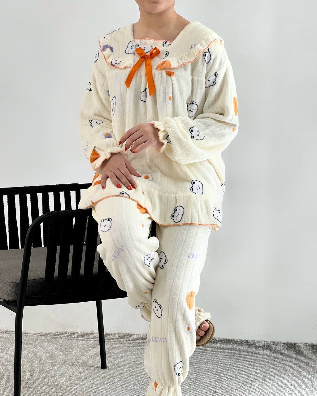 ست بلوز و شلوار تدی کد 4213