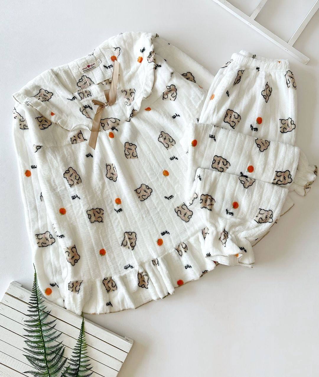 ست بلوز و شلوار تدی کد 4213