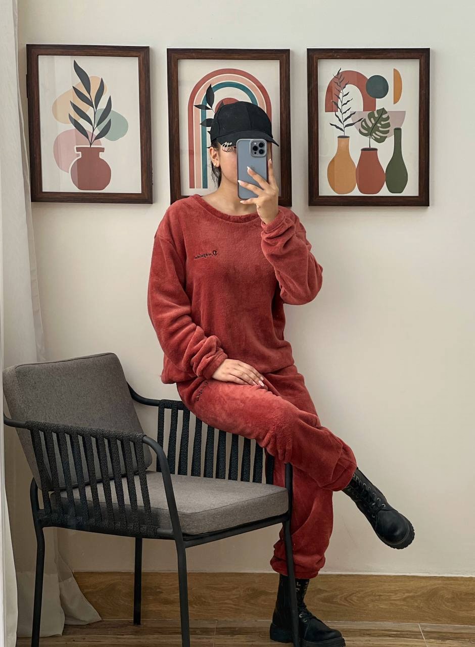 ست بلوز و شلوار تدی کد 4217