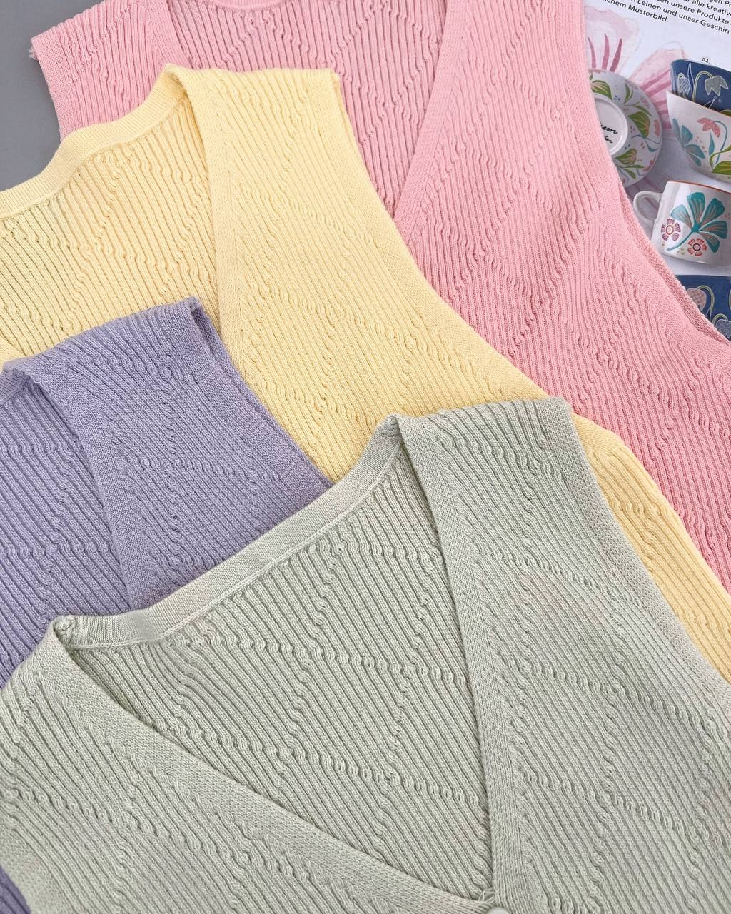 کراپ تاپ بافت 9 رنگ کد 4220