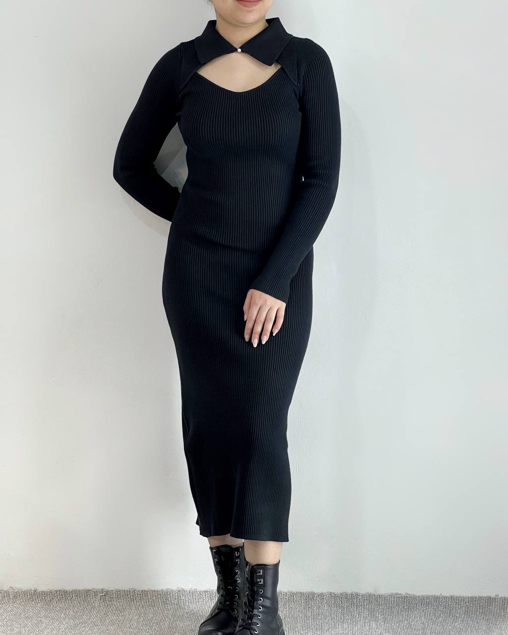 پیراهن بافت بلند کد 4228