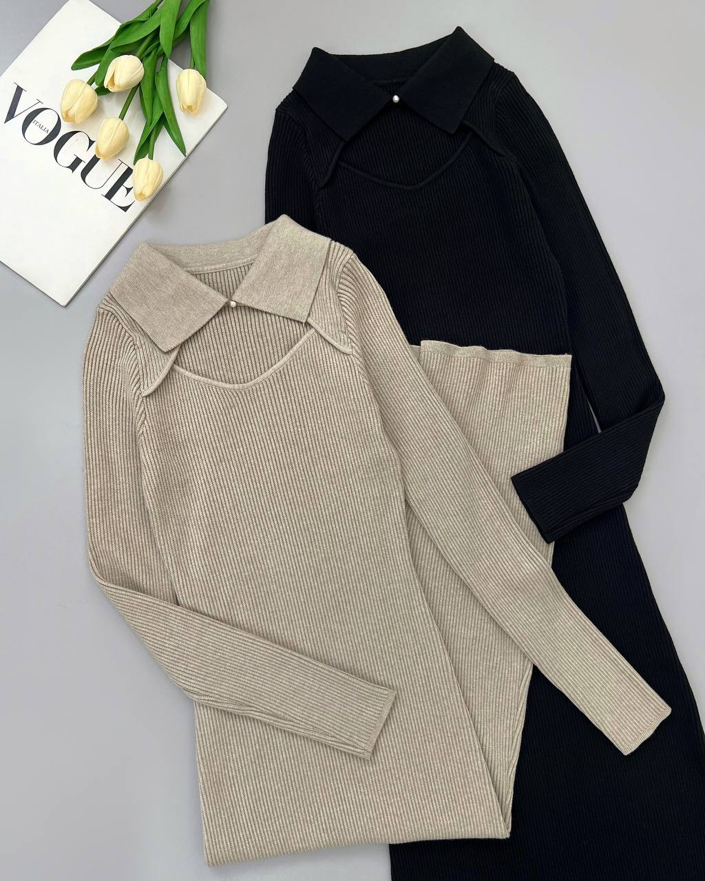 پیراهن بافت بلند کد 4228