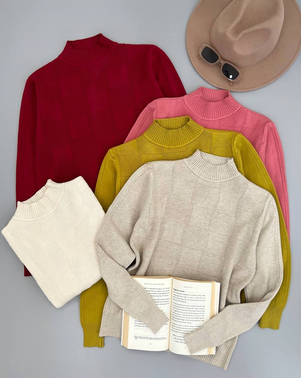 پلیور بافت 6 رنگ کد 4231