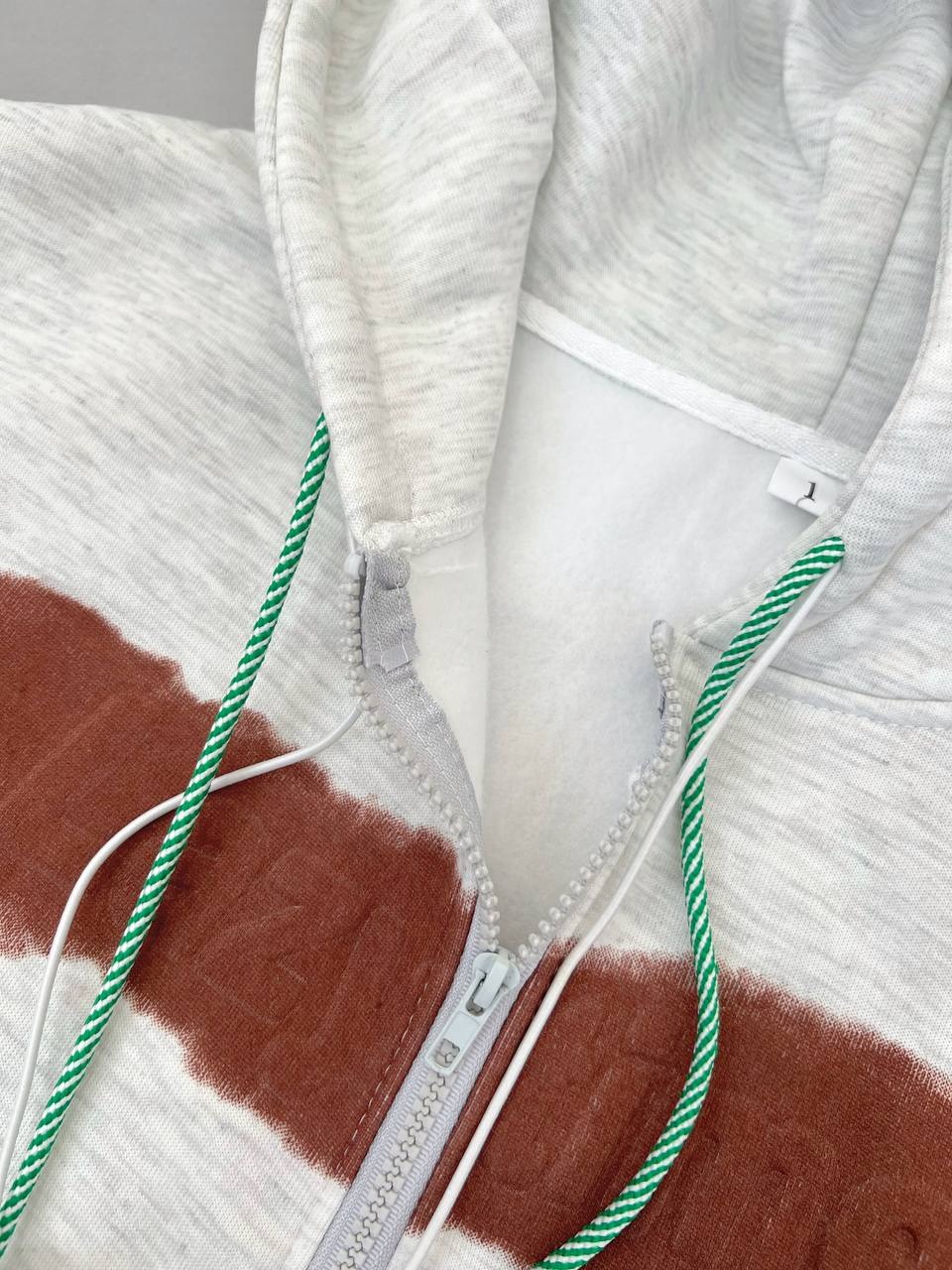 سویشرت تو کرک جلو زیپ کد 4233