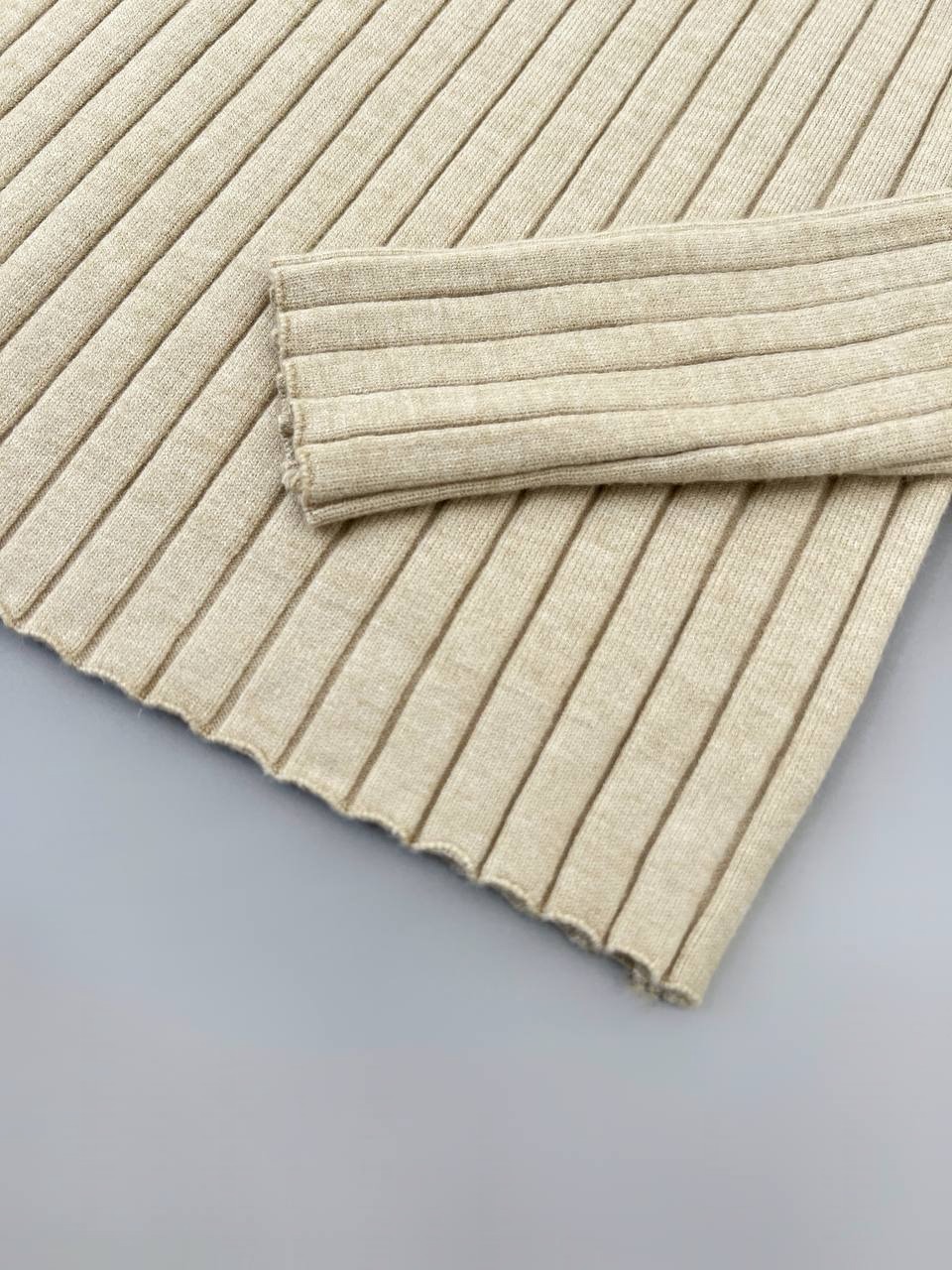 پلیور بافت ساده یقه ایستاده کد 4234