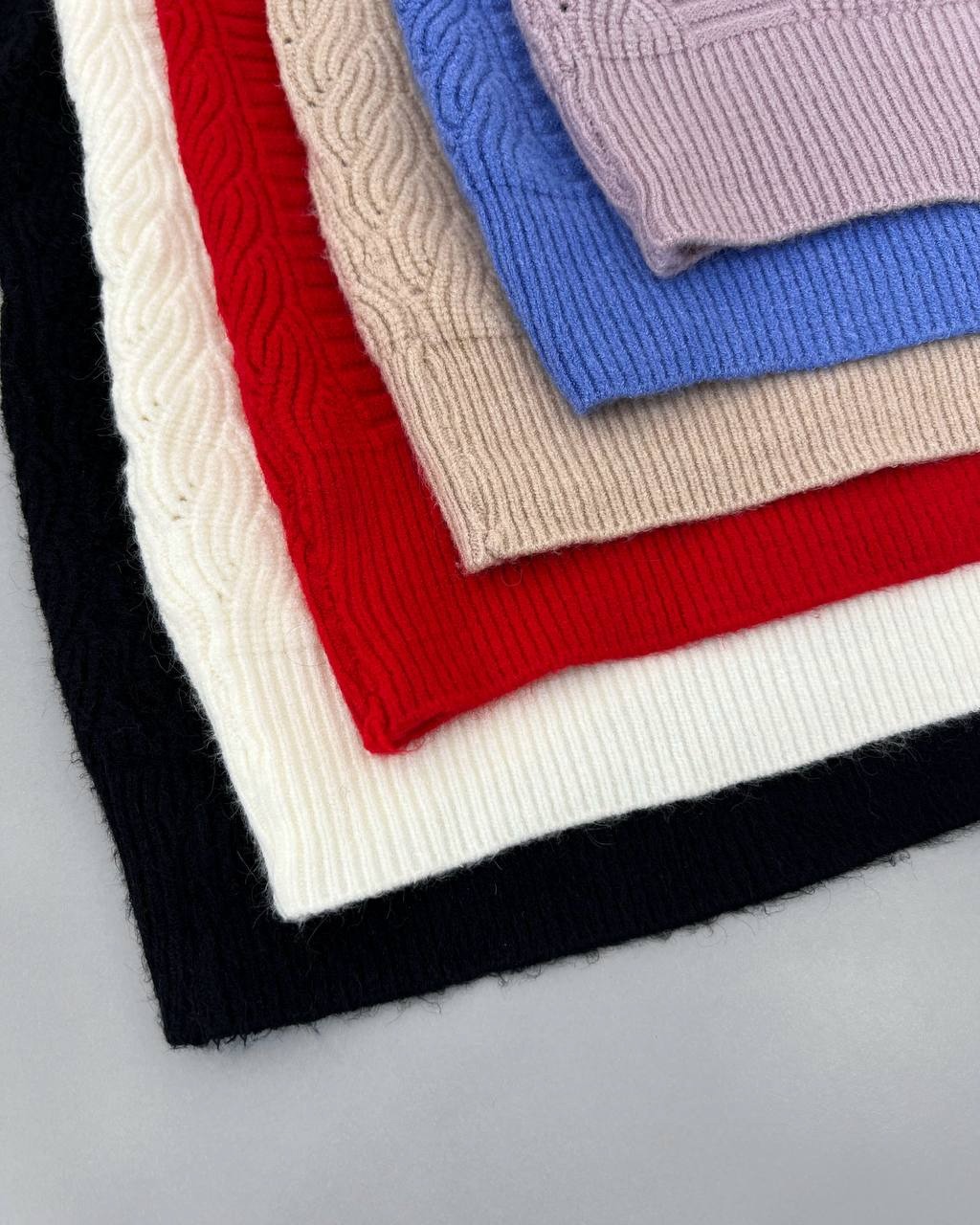 ژاکت بافت 6 رنگ کد 4235