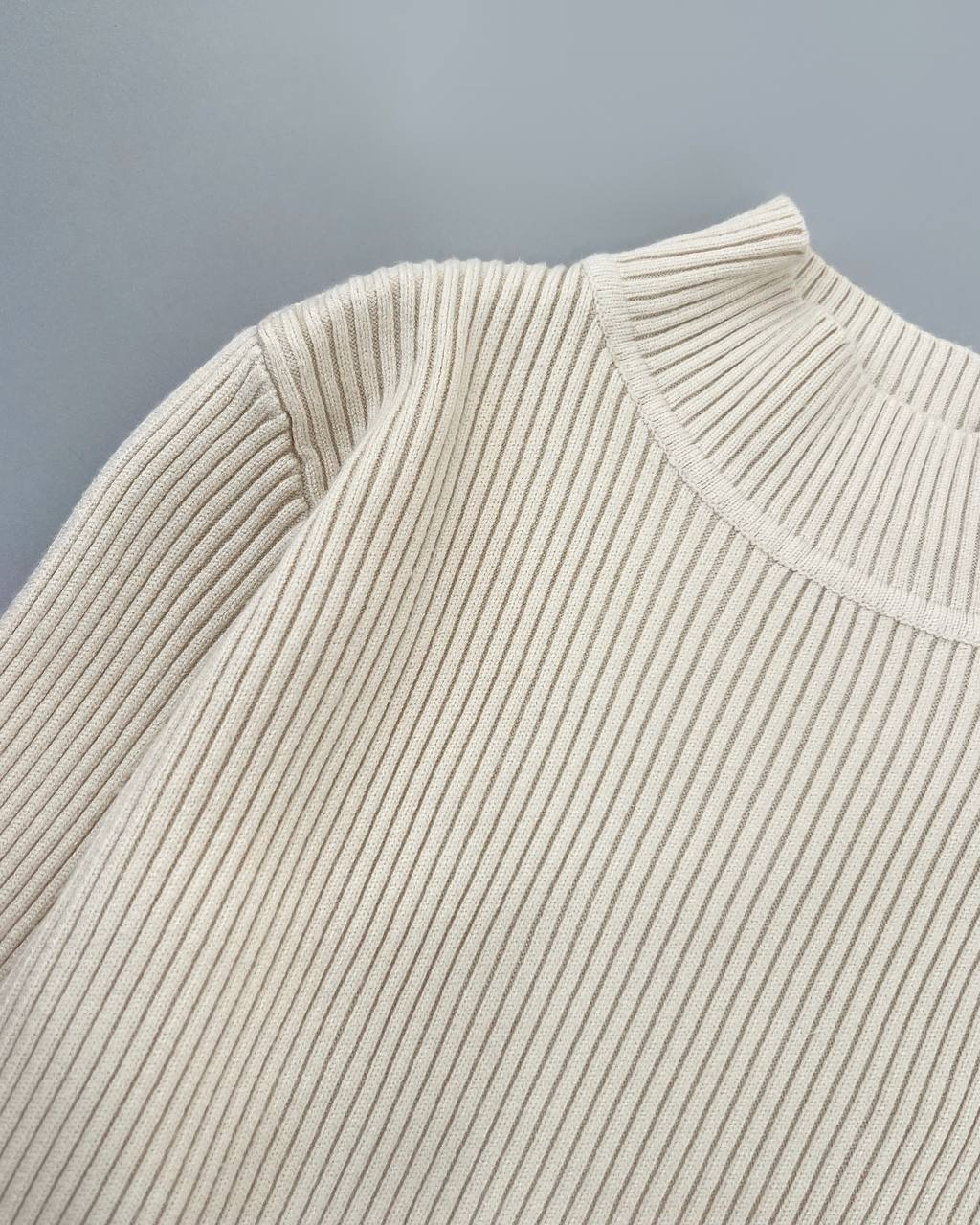 پلیور بافت ساده یقه سه سانت کد 4237