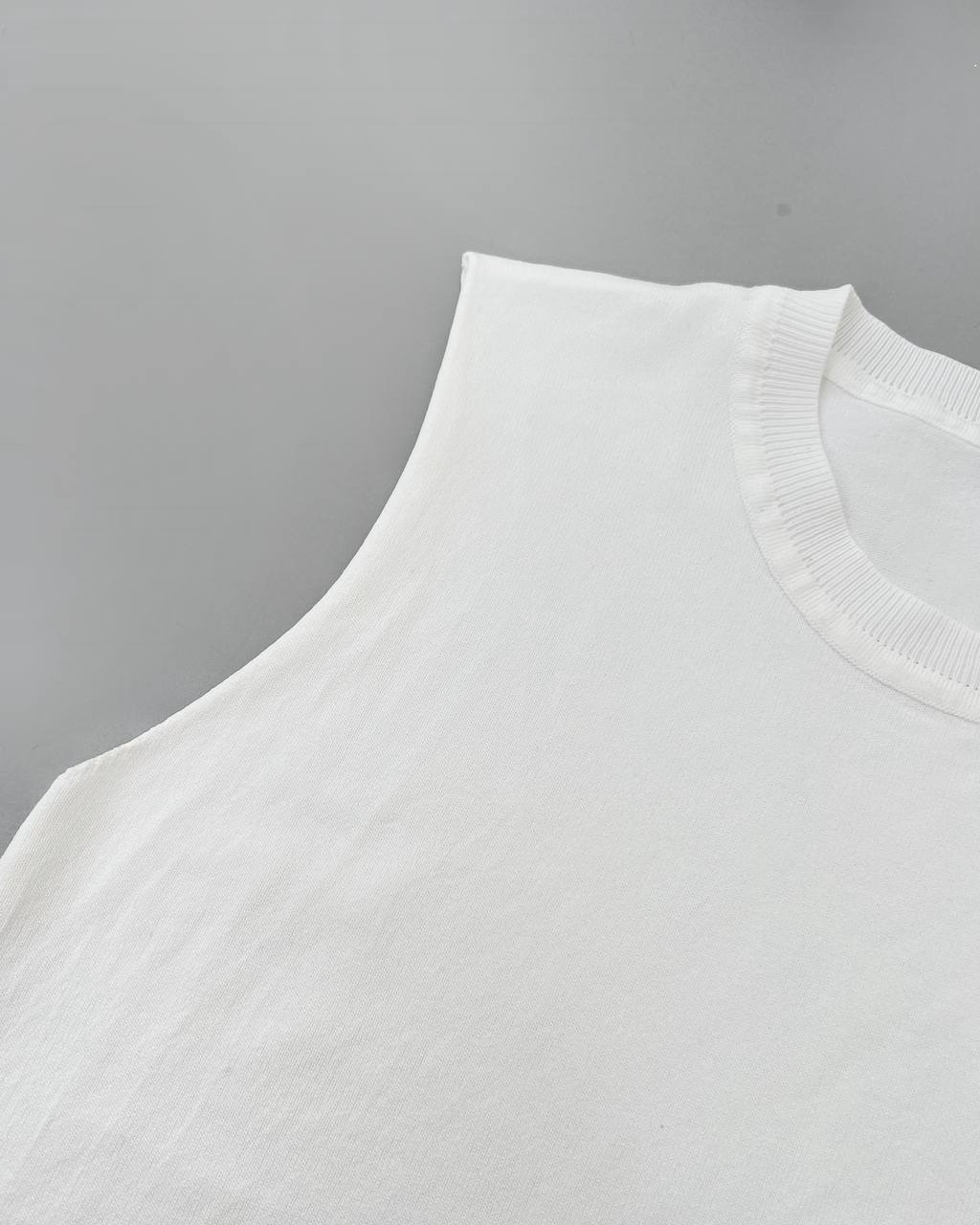 تاپ بافت یقه گرد ساده کد 4247