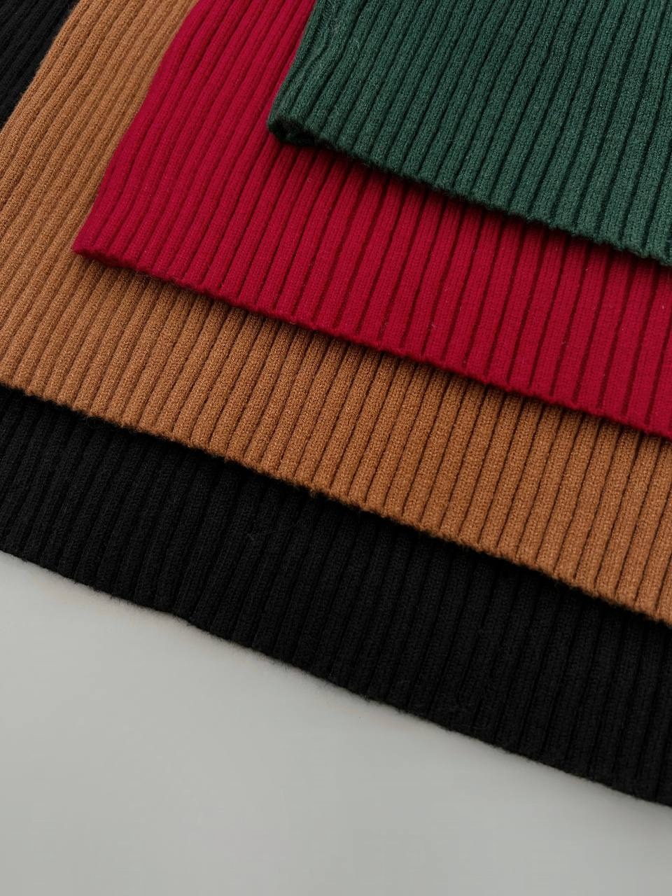 پیراهن بافت آستین مچی بلند کد 4257