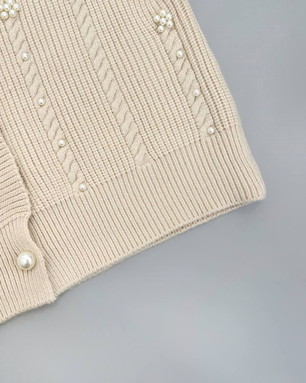 ست پیراهن و جلیقه بافت کد 4262