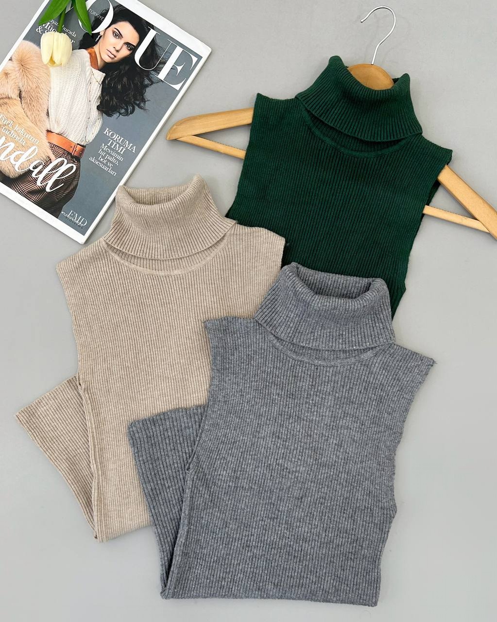 تاپ بافت یقه اسکی کد 4263